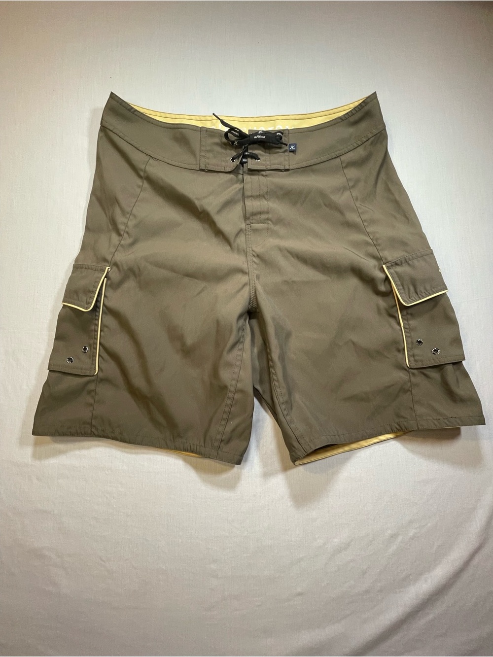 Hobie Custom Cargo Board Shorts Swim Trunks Mens 36 Beach Nautical Summer